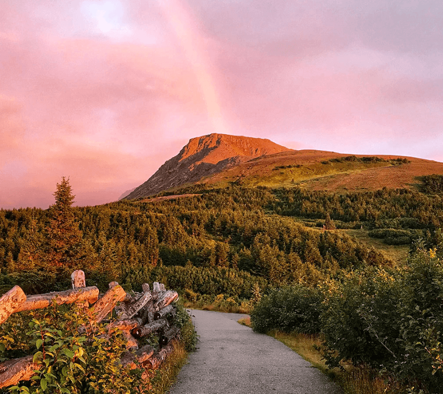 Flat Top Mountain Anchorage Hike